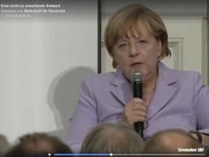 Dr. Merkel, Quelle: Screenshot SRF / Facebook