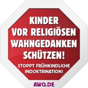 Stop fruehkindliche Indoktrination