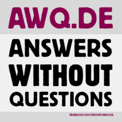 AWQ - answers without questions