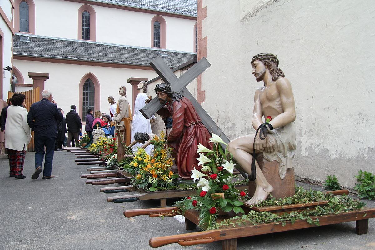 Karfreitagsprozession in Lohr am Main