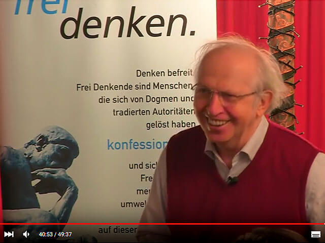 Dr. Carsten Frerk, Quelle: Youtube Screenshot