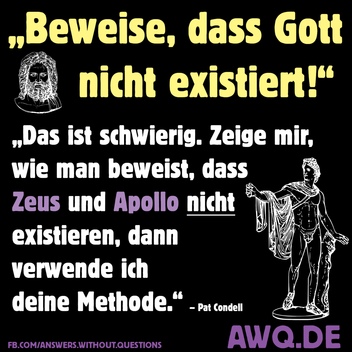 negativer Gottesbeweis