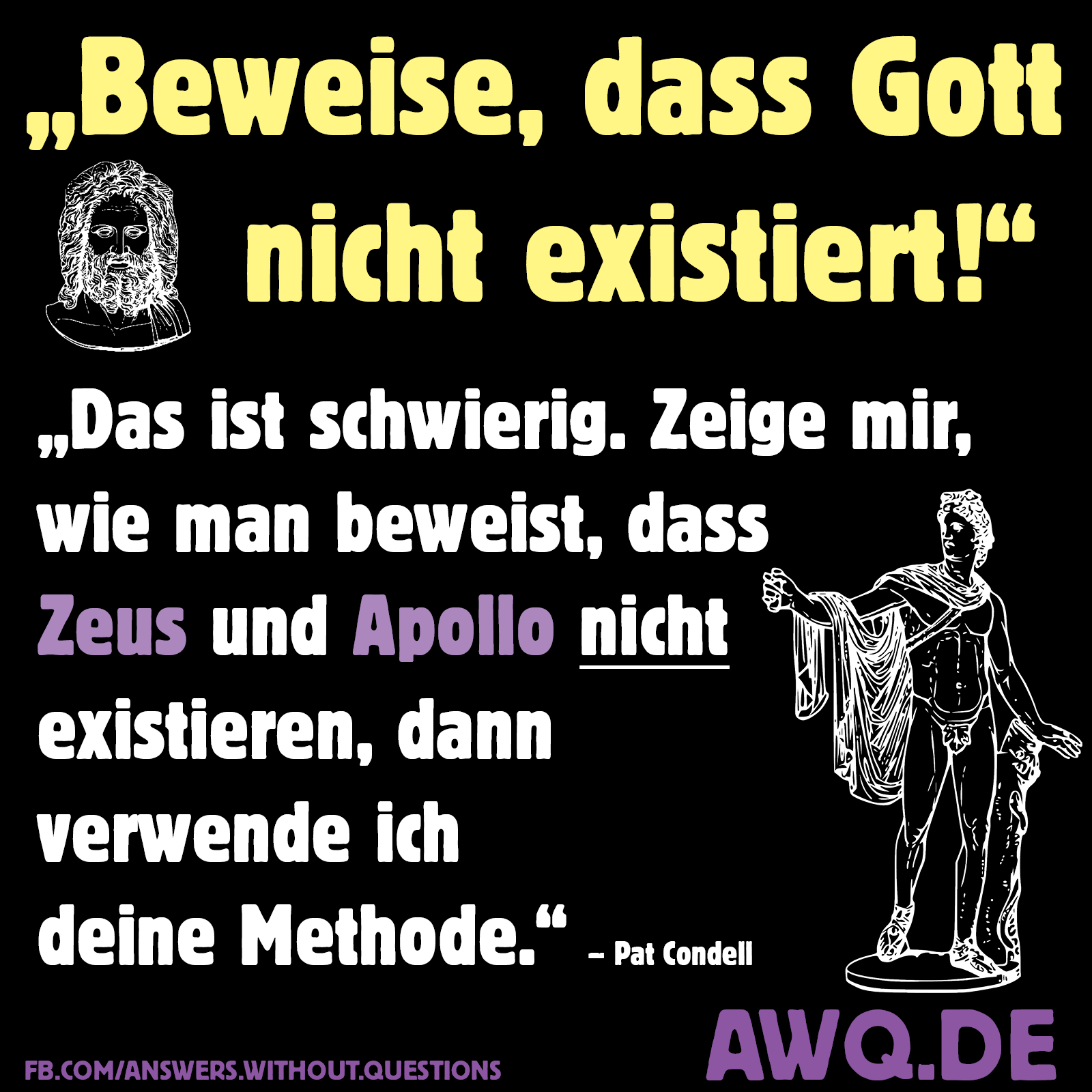 negativer Gottesbeweis