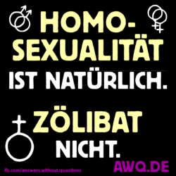 Zölibat nicht