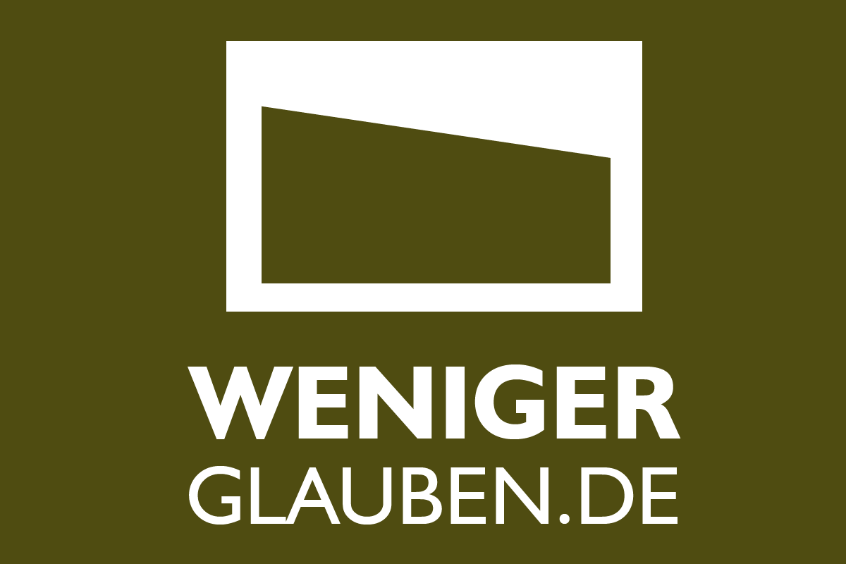 wenigerglauben.de