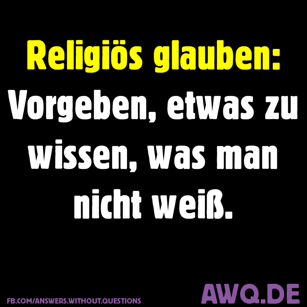 religiös glauben