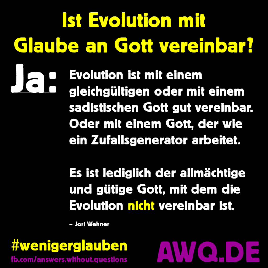 Evolution und Gott