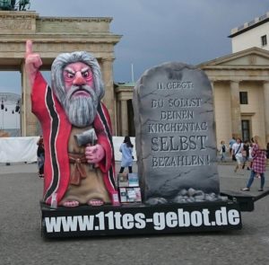 Moses in Berlin - (c) David Farago / 11tes-gebot.de