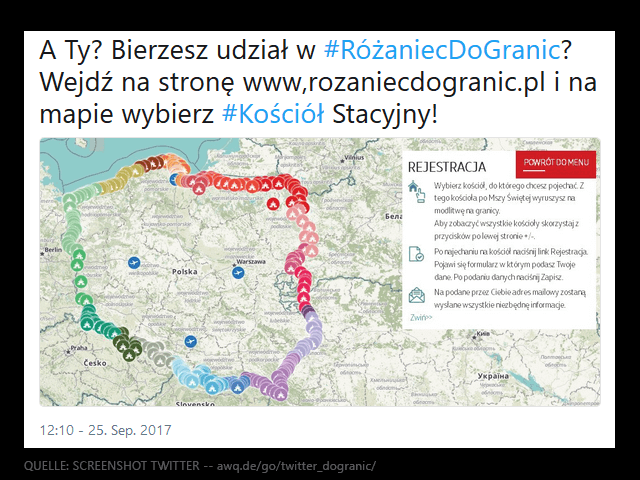 Polen: Grenzsicherung mit Rosenkranz