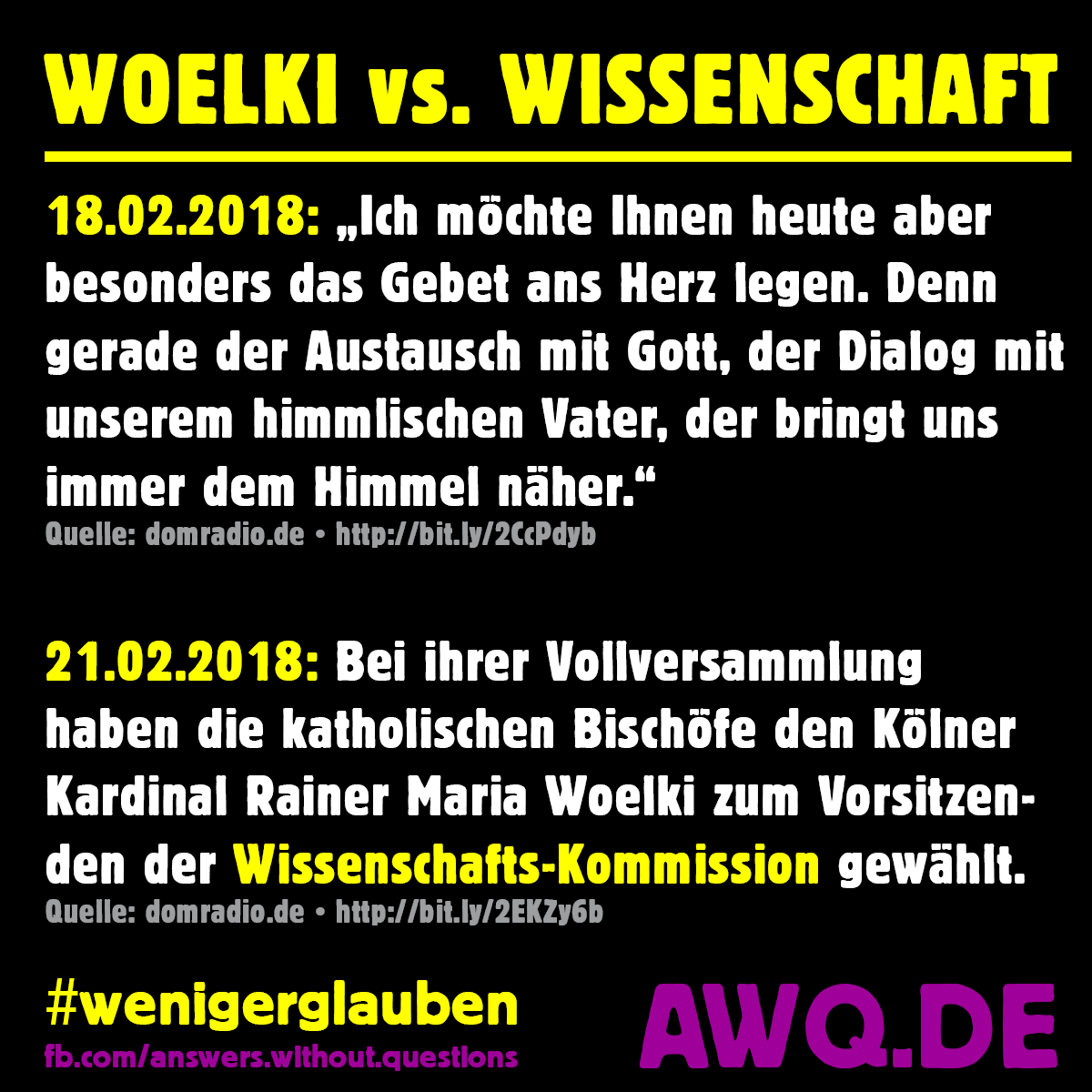 Woelki Wissenschaft