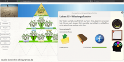 Die Goldene Rosine Februar 2018 geht an die Bibelpyramide