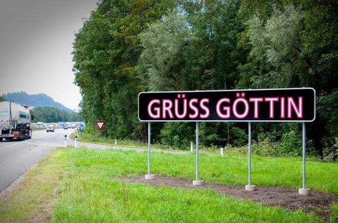 Grüß Gott - Grüß Göttin