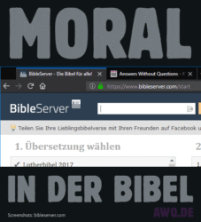 Moral in der Bibel