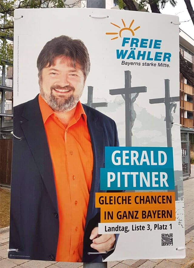 Freie Wähler Plakat