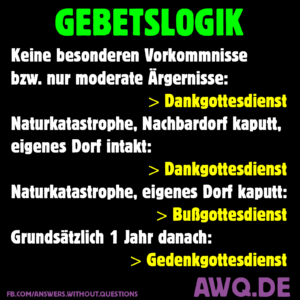 Gebetslogik