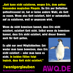 Eric, der götterfressende Pinguin