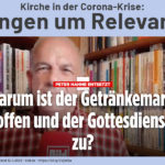Ringen um Relevanz: Mit Peter Hahne zu Ostern im Getränkemarkt…