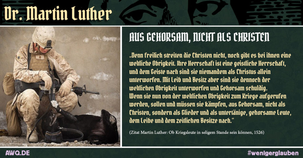 Luther Zitat