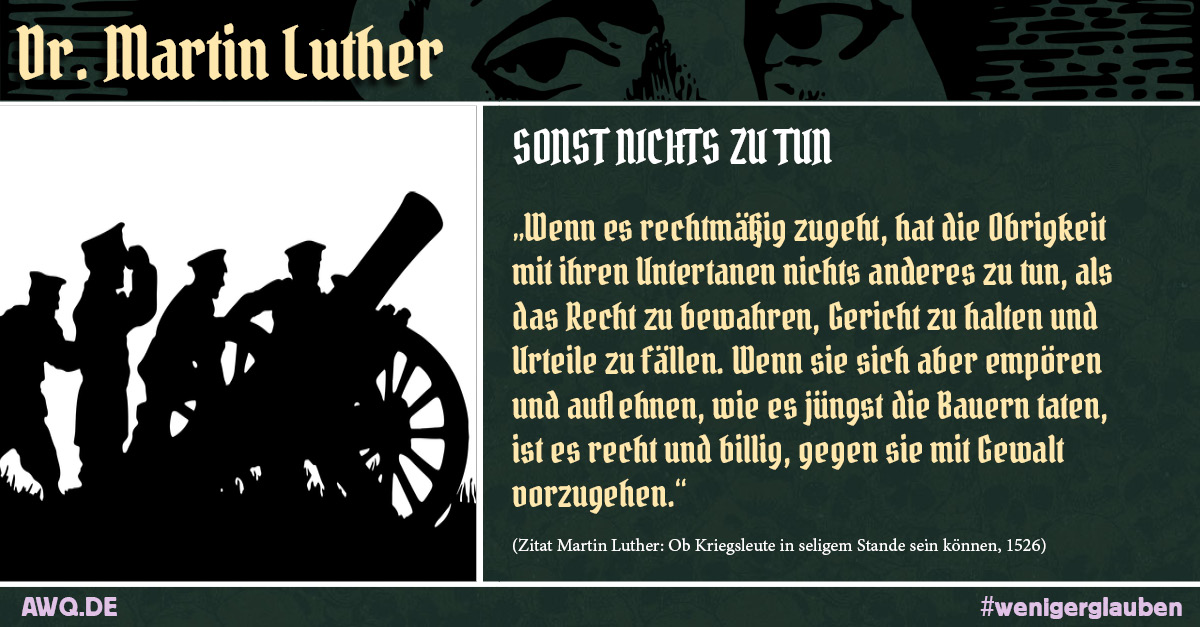 Luther Zitat