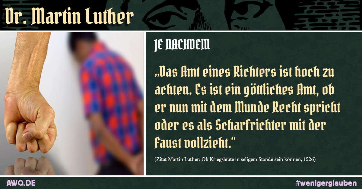 Luther Zitat