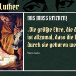 Wer ist Luther? (2) – Das muss reichen!