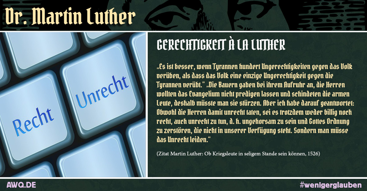 Luther Zitat