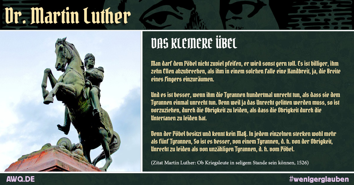 Luther Zitat