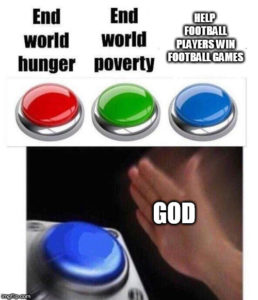 Gott trifft eine Entscheidung