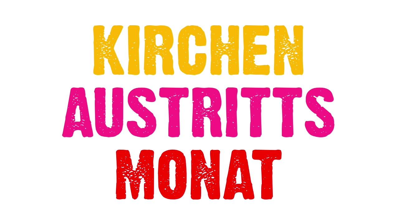 Kirchenaustrittsmonat