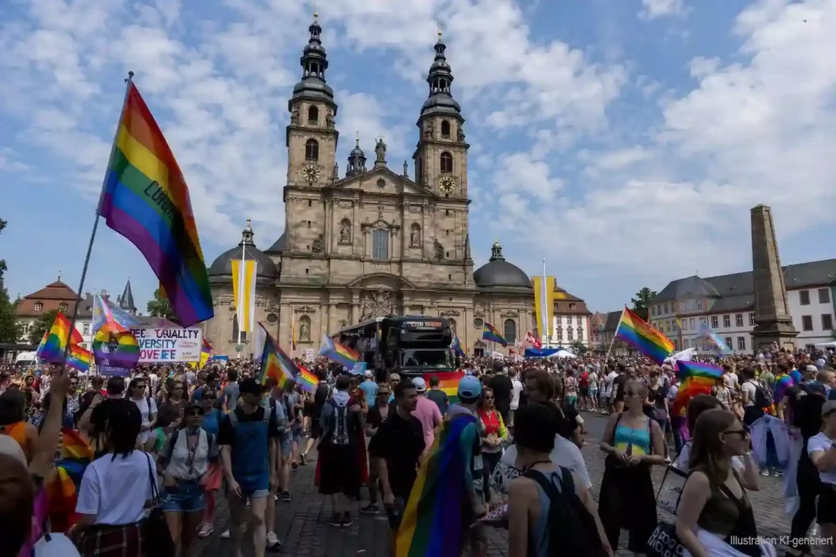 CSD Fulda (KI-Illustration)