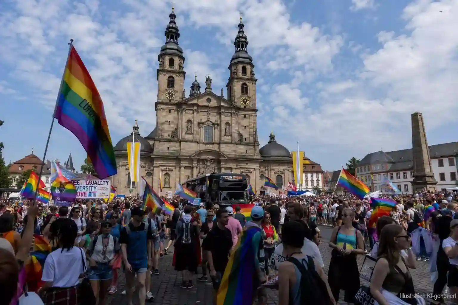 CSD Fulda (KI-Illustration)